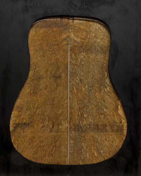Figured Flame Mango Dreadnought Guitar Back and Side Set #198 - Exotic Wood Zone