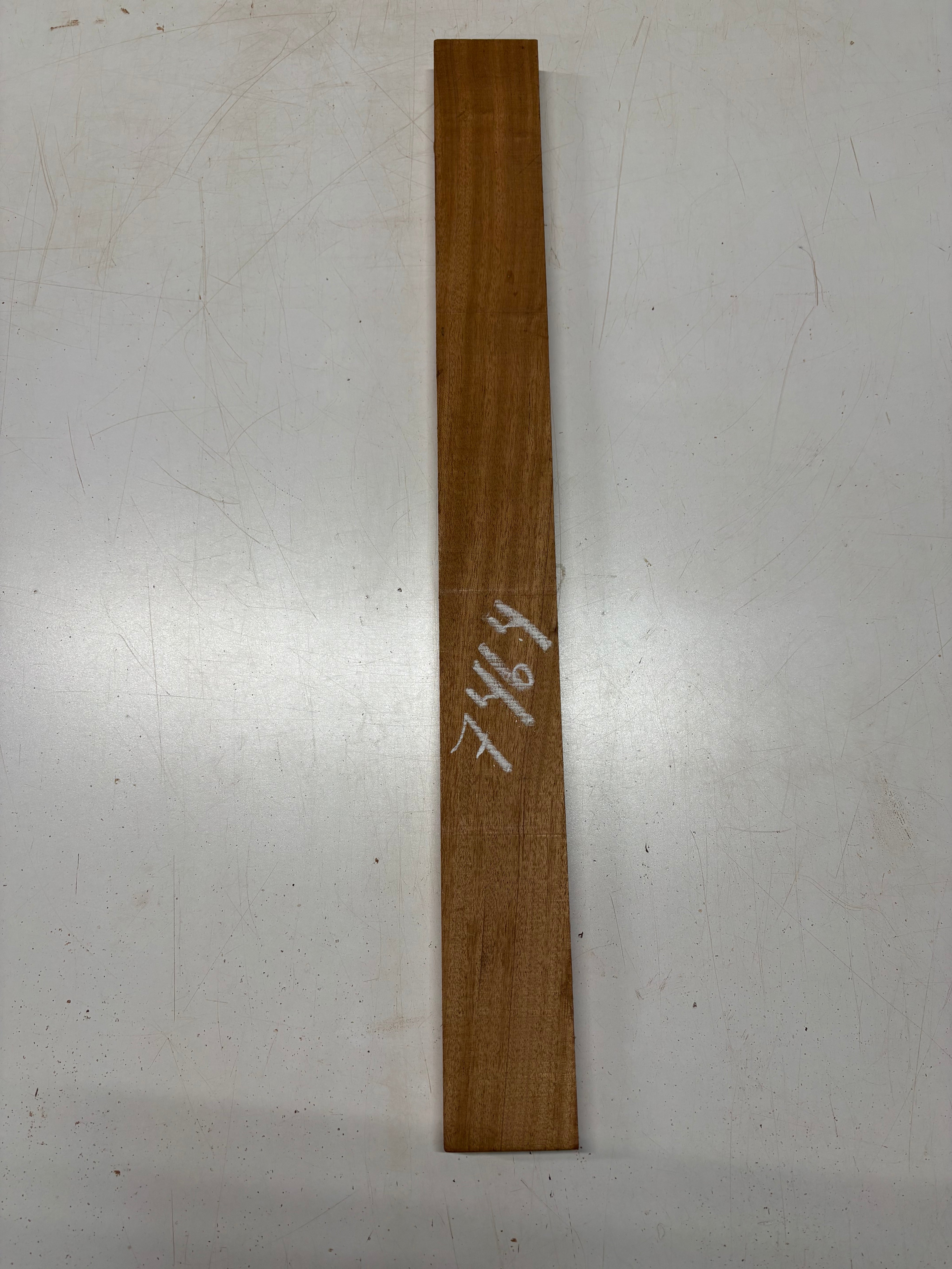 1 Piece, Mahogany Guitar Neck Blank 30"x3"x1"#7464 - Exotic Wood Zone