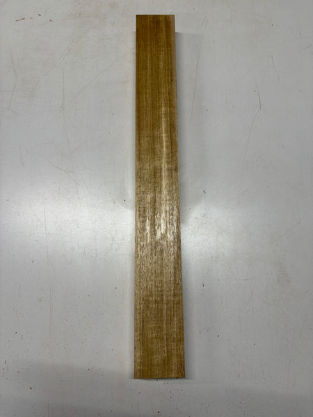1 Piece, White Limba Guitar Neck Blank 30"x3-1/2"x2"#7465 - Exotic Wood Zone