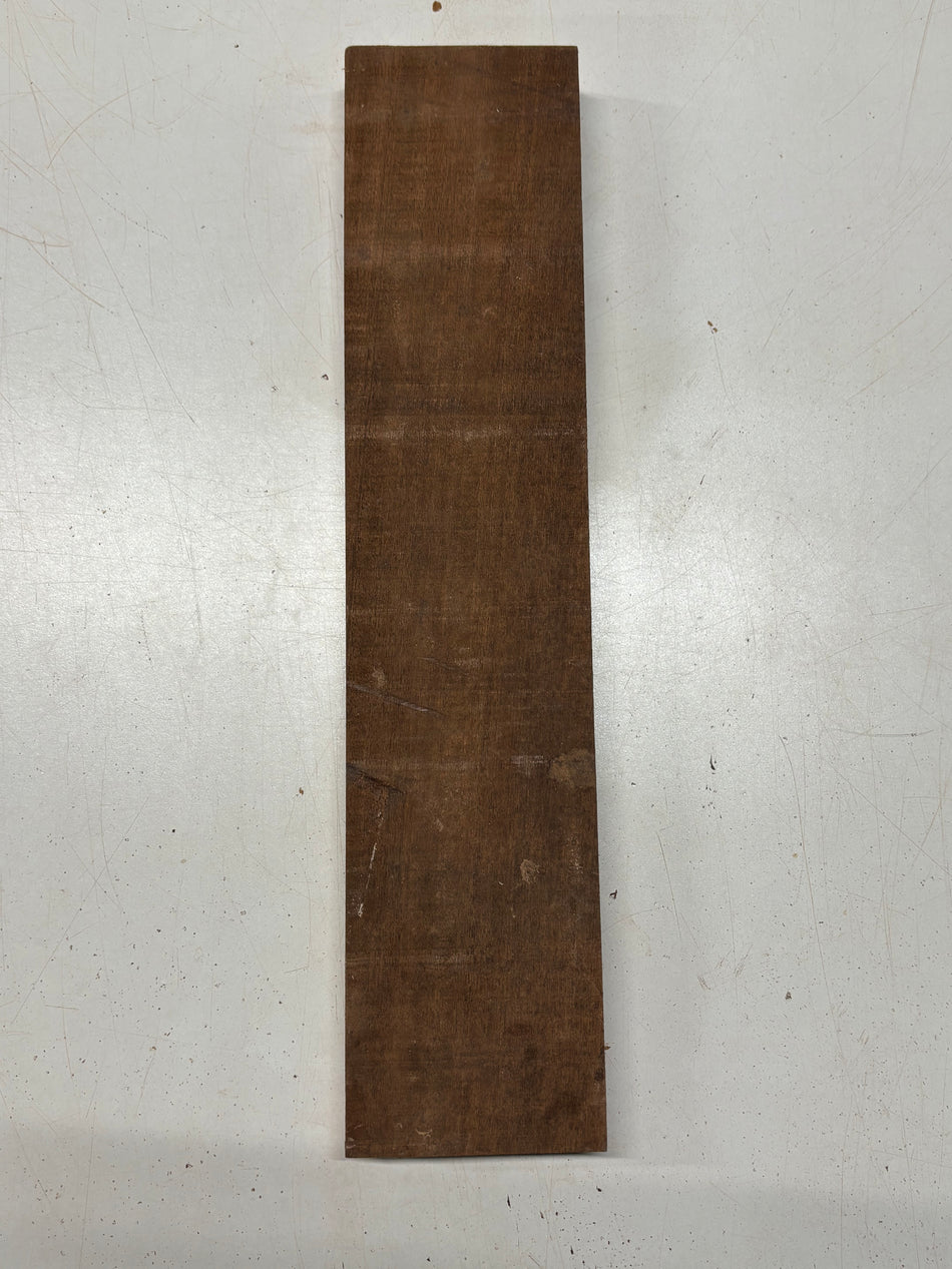 1 Piece, Sapele Lumber Board Blank 18"x4"x1-1/4"#7466