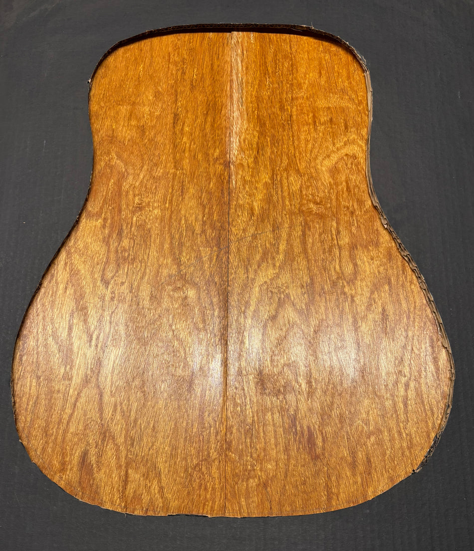 Juego de fondo y aros de guitarra de grado AAAA Dreadnought de palisandro de la India Oriental #61 