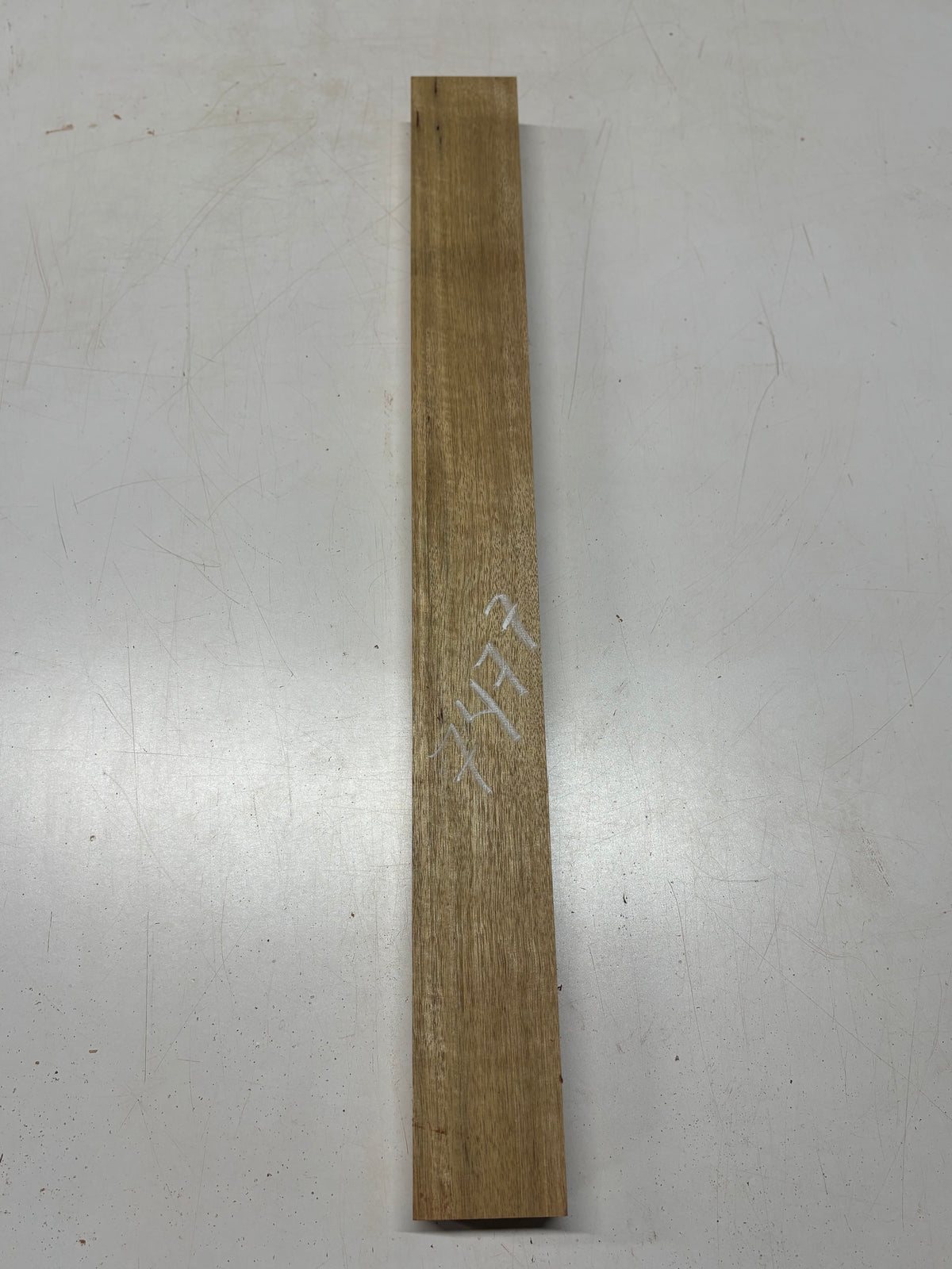 1 Piece, White Limba Guitar Neck Blank 32"x3-3/8"x1-7/8"#7477 - Exotic Wood Zone
