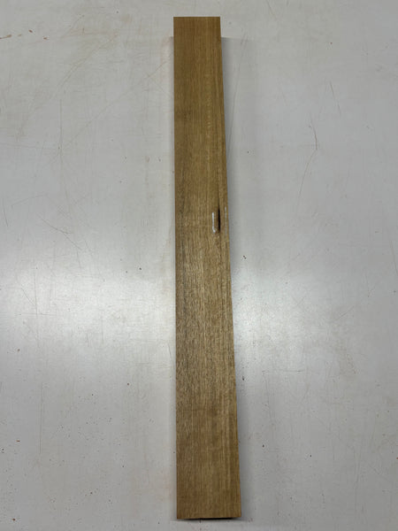 1 Piece, White Limba Guitar Neck Blank 32"x3-3/8"x1-7/8"#7477 - Exotic Wood Zone