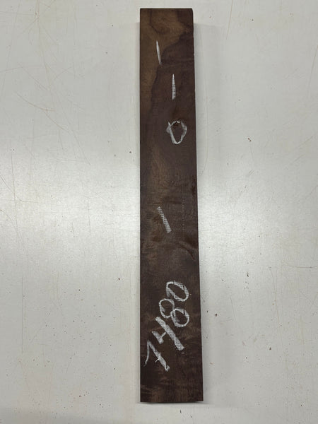 1 Piece, Katalox Guitar Neck Blank  21"x3"x1-1/4"#7480 - Exotic Wood Zone