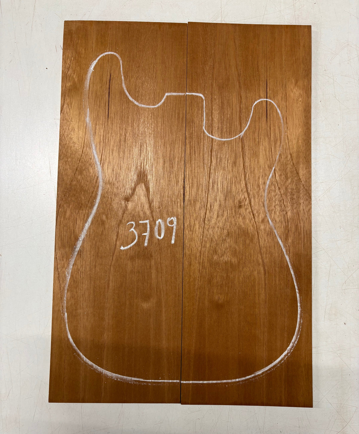 Spanish Cedar Drop Top 21"x 7"x 1/4"#3709 Exotic Wood Zone 