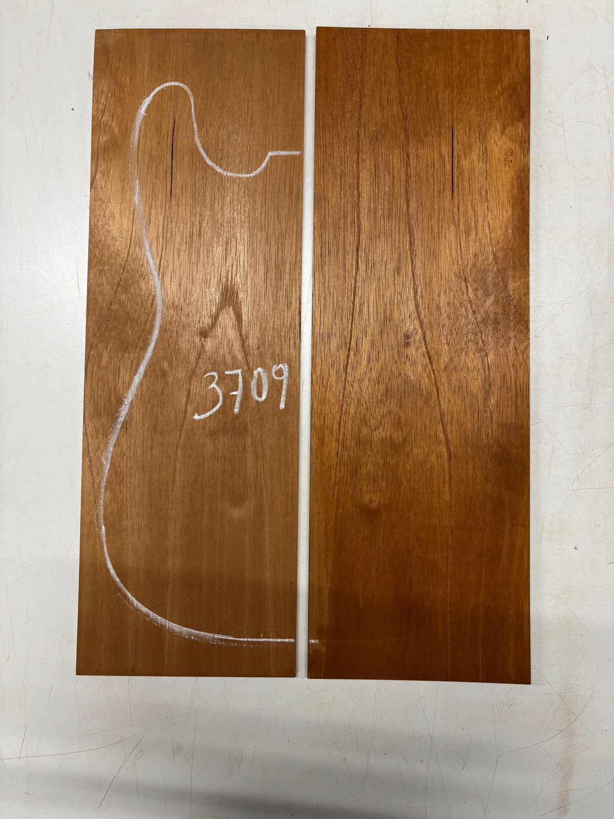 Spanish Cedar Drop Top 21"x 7"x 1/4"#3709 Exotic Wood Zone 