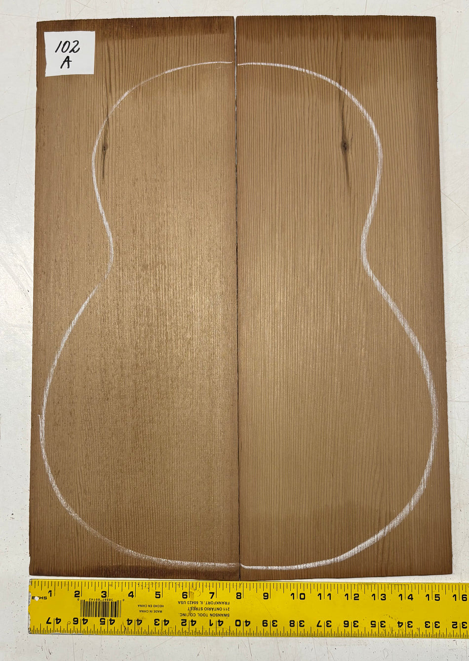 Spanish Cedar Classical Guitar Top- A Grade #102