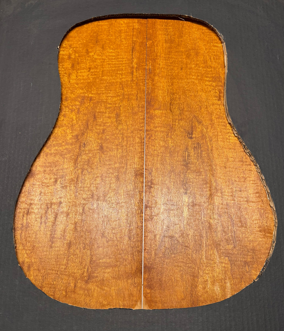 Juego de fondo y aros de guitarra de grado AAAA Dreadnought de palisandro de la India Oriental #61 