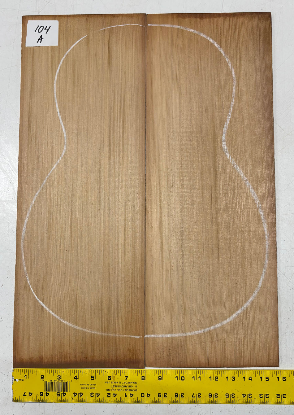 Spanish Cedar Classical Guitar Top- A Grade #104