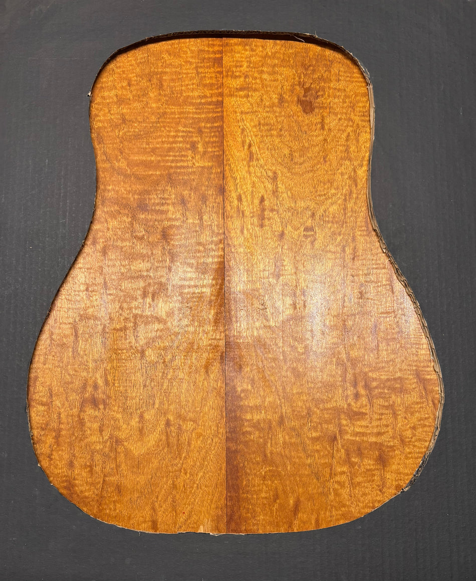 Juego de fondo y aros de guitarra de grado AAAA Dreadnought de palisandro de la India Oriental #61 