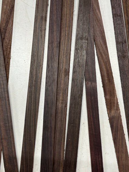20 Pieces, Indian Rosewood Stick Blanks 21"x7/8"x1/8"#7491 - Exotic Wood Zone