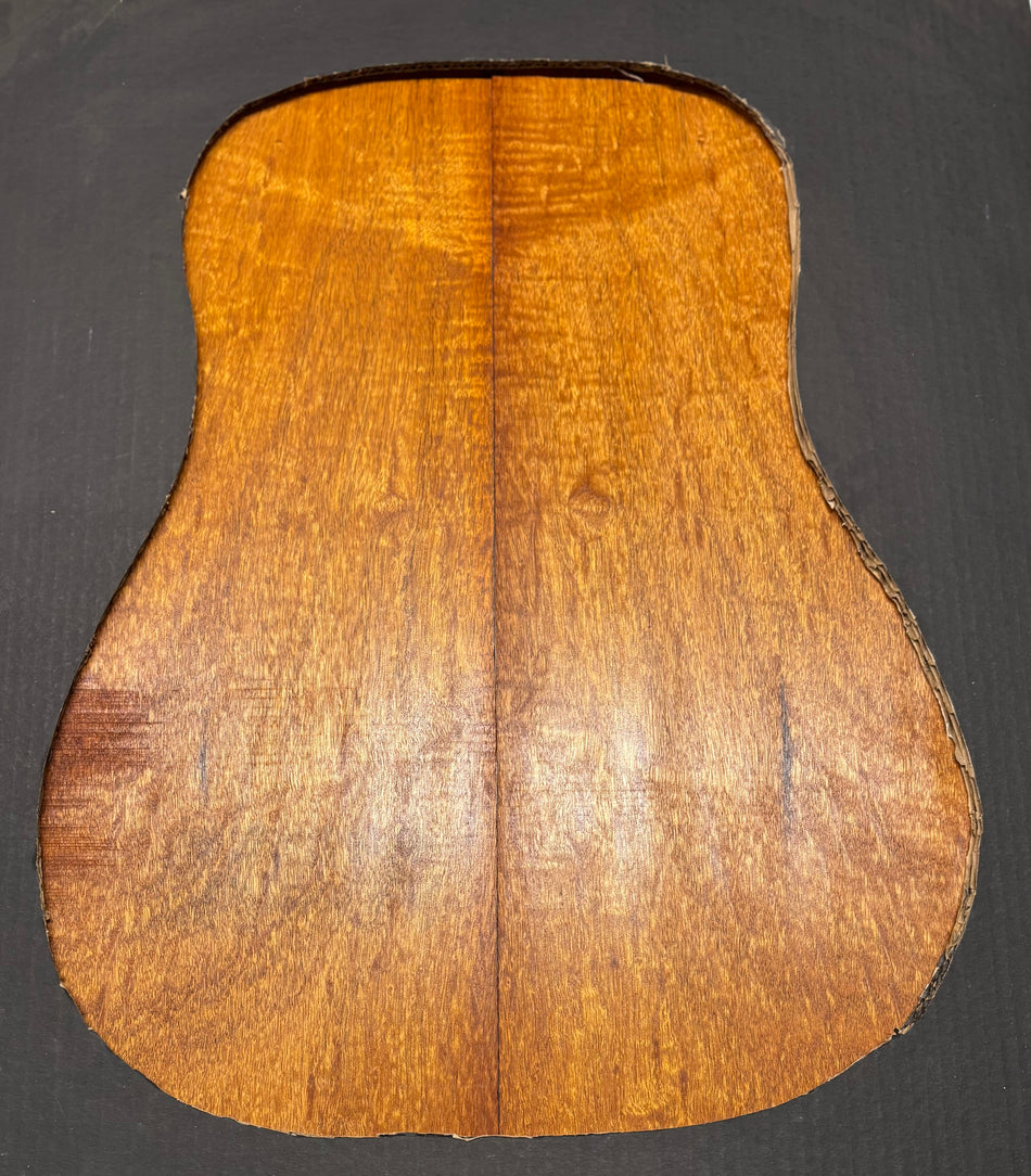 Juego de fondo y aros de guitarra de grado AAAA Dreadnought de palisandro de la India Oriental #61 