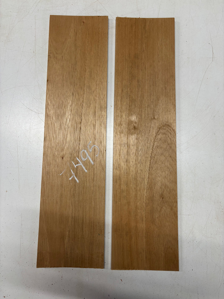 2 Pack, Spanish Cedar Thin Stock Lumber 24"x6"x1/4"#7495