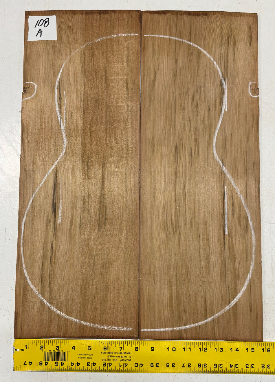 Spanish Cedar Classical Guitar Top- A Grade #108