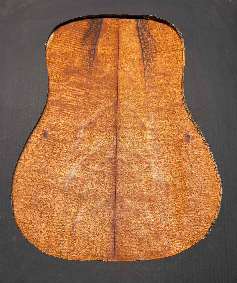 Juego de fondo y aros de guitarra de grado AAAA Dreadnought de palisandro de la India Oriental #61 