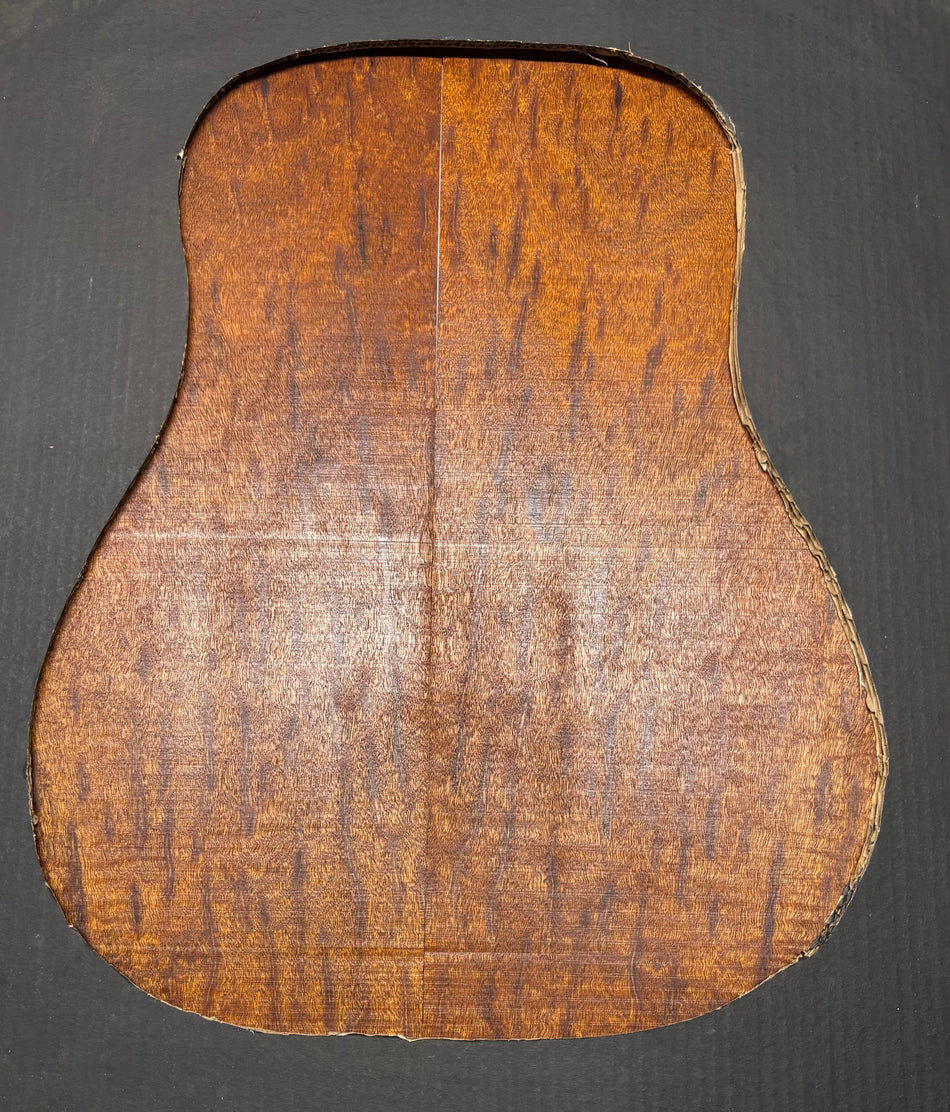 Juego de fondo y aros de guitarra de grado AAAA Dreadnought de palisandro de la India Oriental #61 