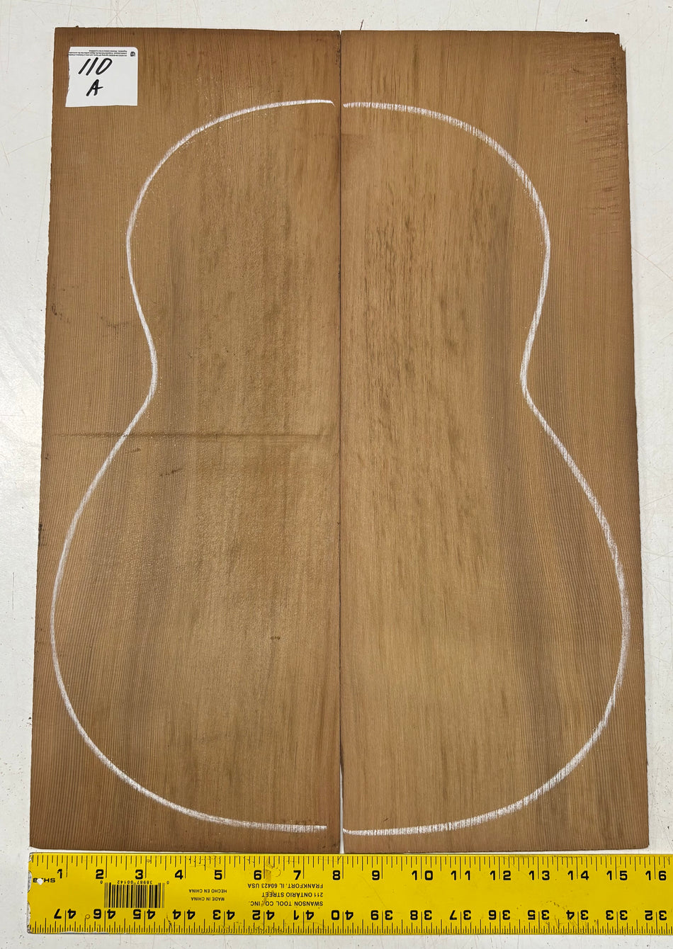Spanish Cedar Classical Guitar Top- A Grade #110