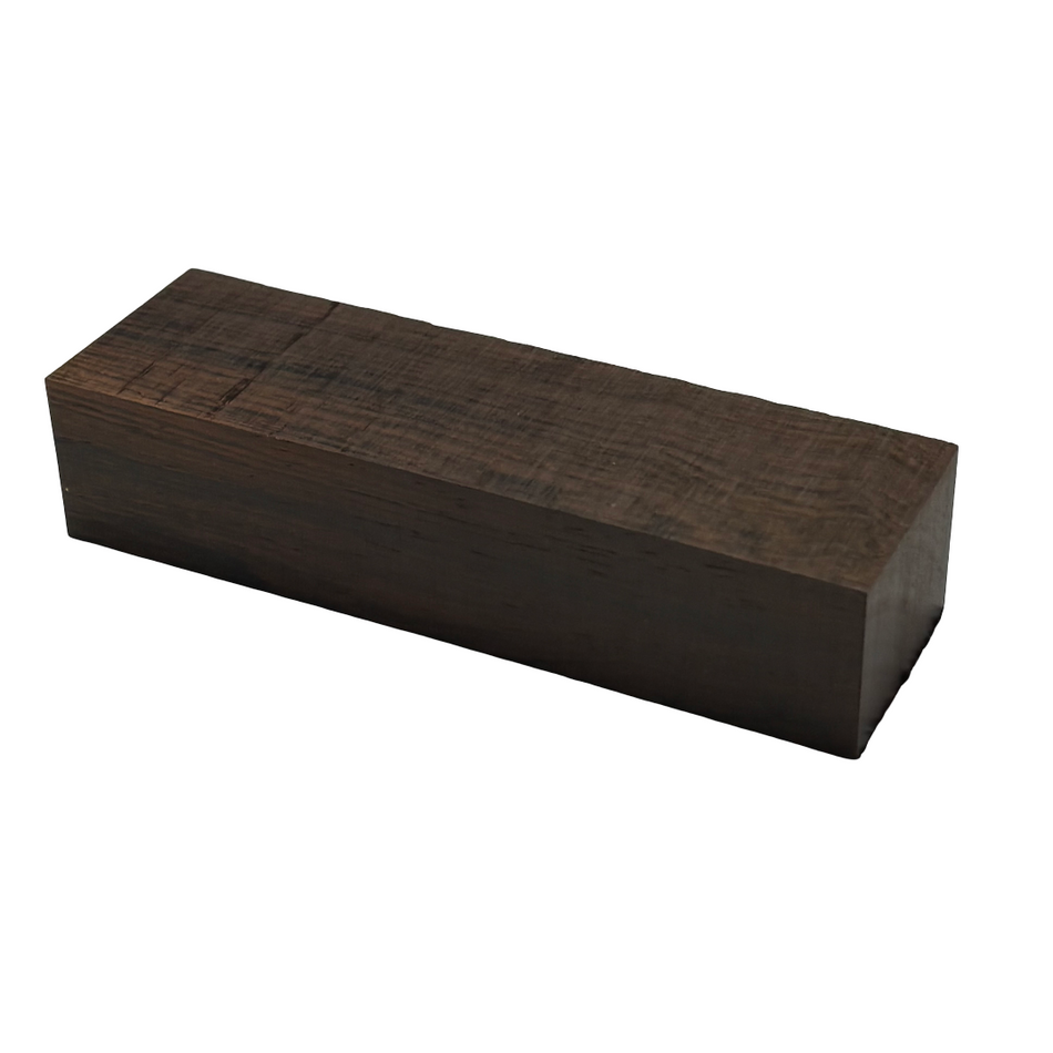 Brazilian Rosewood Knife Scale Blank- 5 x 1-1/2 x 1 Inch- Handle Material for Knives, Tools, and Grips
