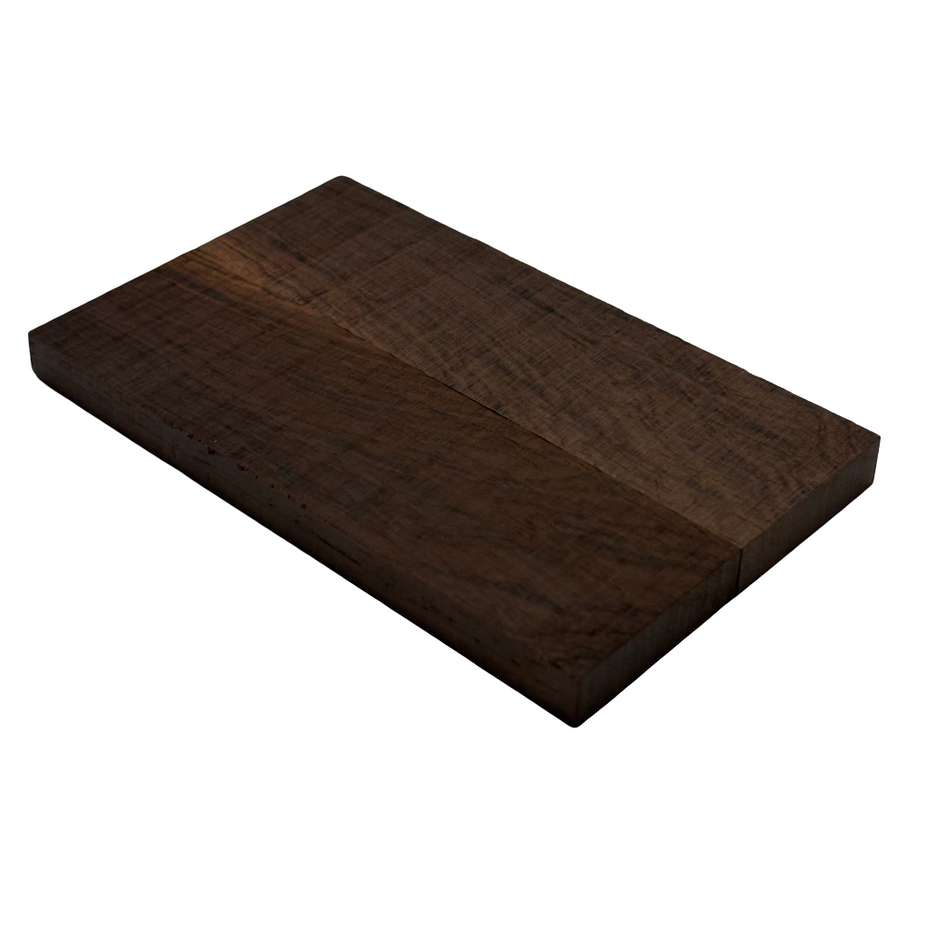 Brazilian Rosewood Knife Scale Blank- 5 x 1-1/2 x 3/8 Inch- Handle Material for Knives, Tools, and Grips (Bookmatched)