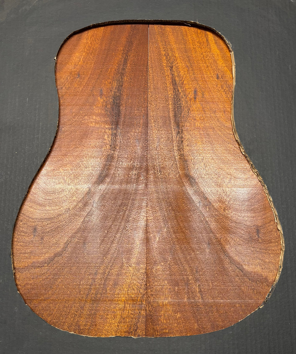 Juego de fondo y aros de guitarra de grado AAAA Dreadnought de palisandro de la India Oriental #61 