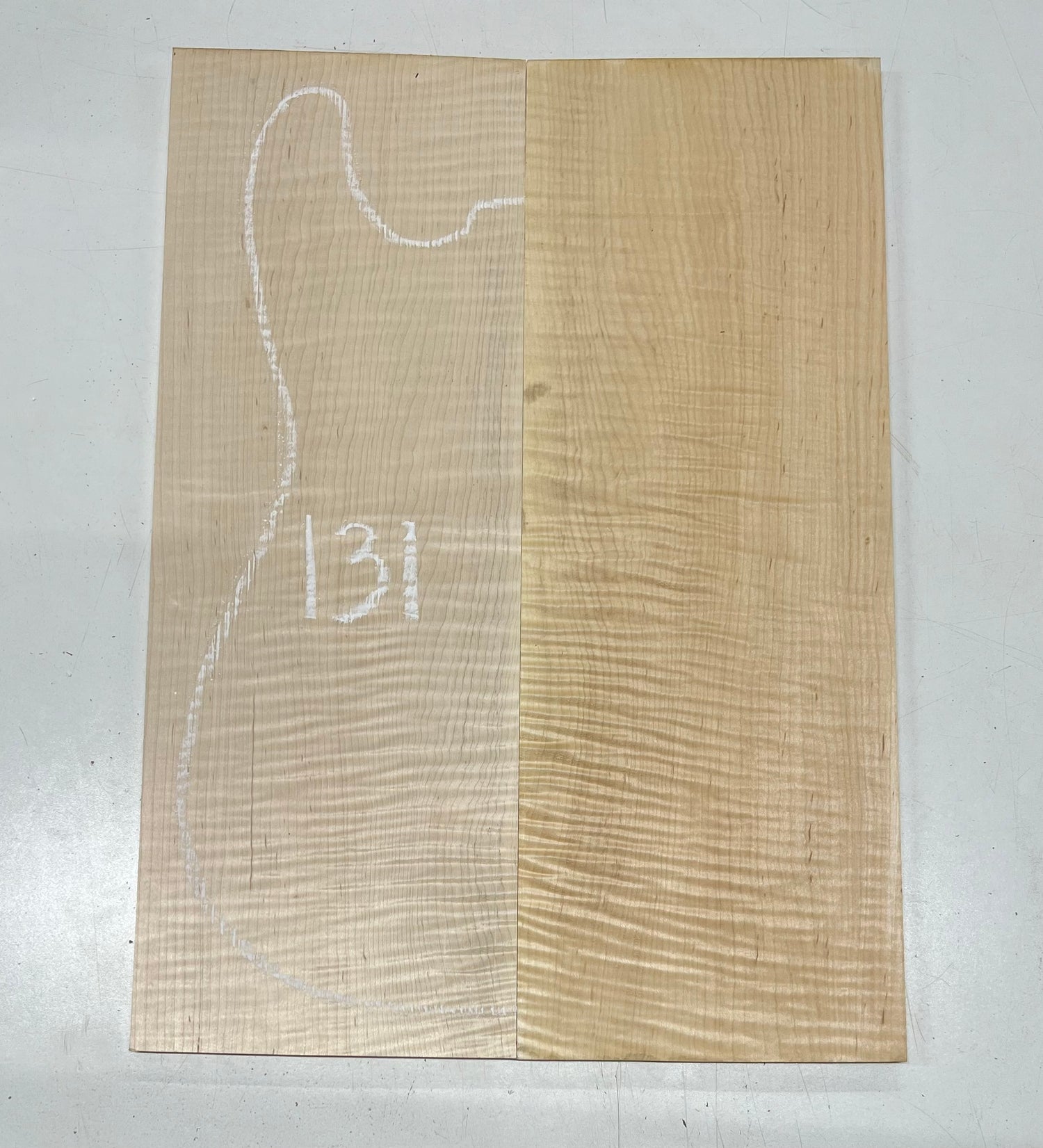 Flame Hard Maple Bookmatched Guitar Drop Top Set - 20&quot; x 7&quot; x 3/8&quot; 