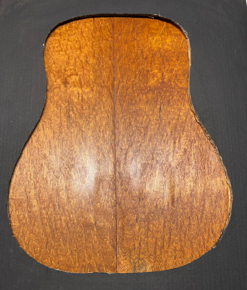 Juego de fondo y aros de guitarra de grado AAAA Dreadnought de palisandro de la India Oriental #61 