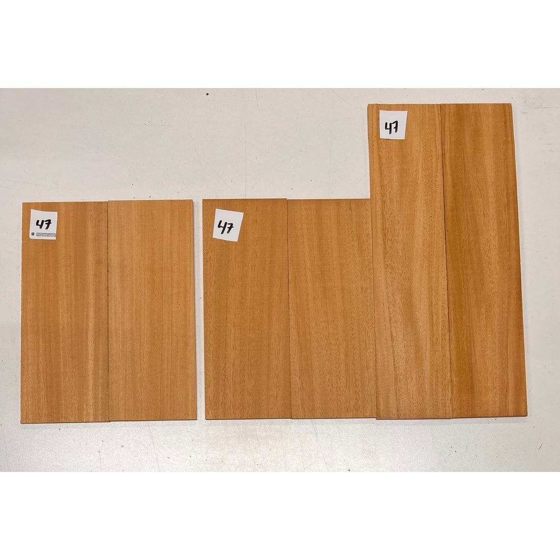 Fijian Mahogany Soprano Guitar Back & Side Set + Top Sets #47 - Exotic Wood Zone - Buy online Across USA 