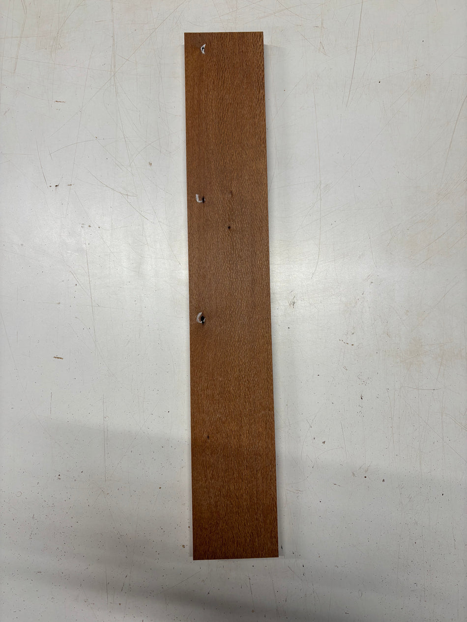 1 Piece, Leopardwood Thin Stock Lumber  24"x3-3/4"x7/8"#6512