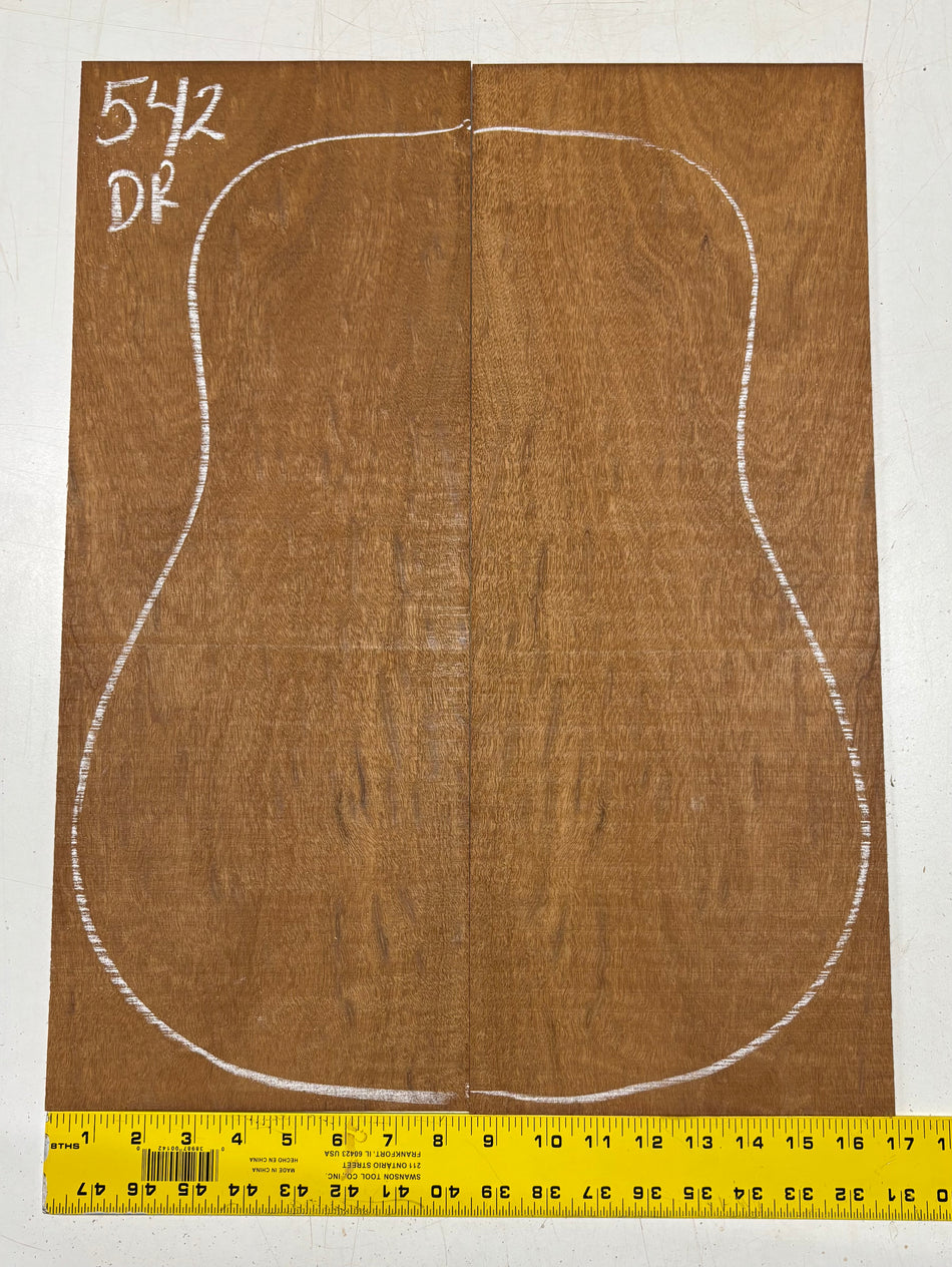 Juego de fondo y aros de guitarra de grado AAAA Dreadnought de palisandro de la India Oriental #61 