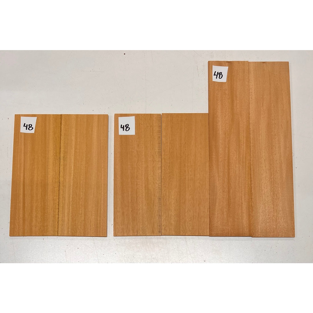 Fijian Mahogany Soprano Guitar Back & Side Set + Top Sets #48 - Exotic Wood Zone - Buy online Across USA 