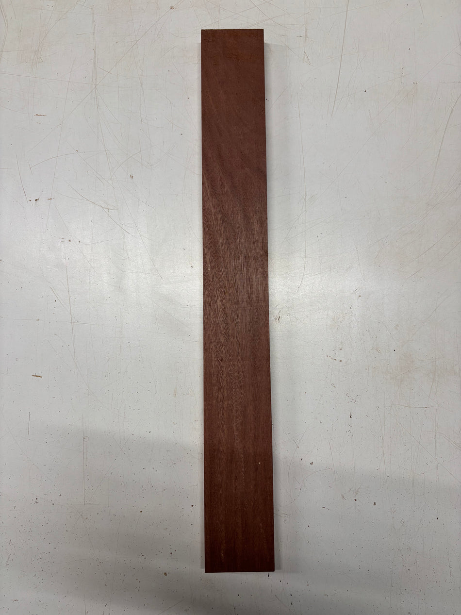 1 Piece, Santos Mahogany Guitar Neck blank 24"x3"x7/8"#6513