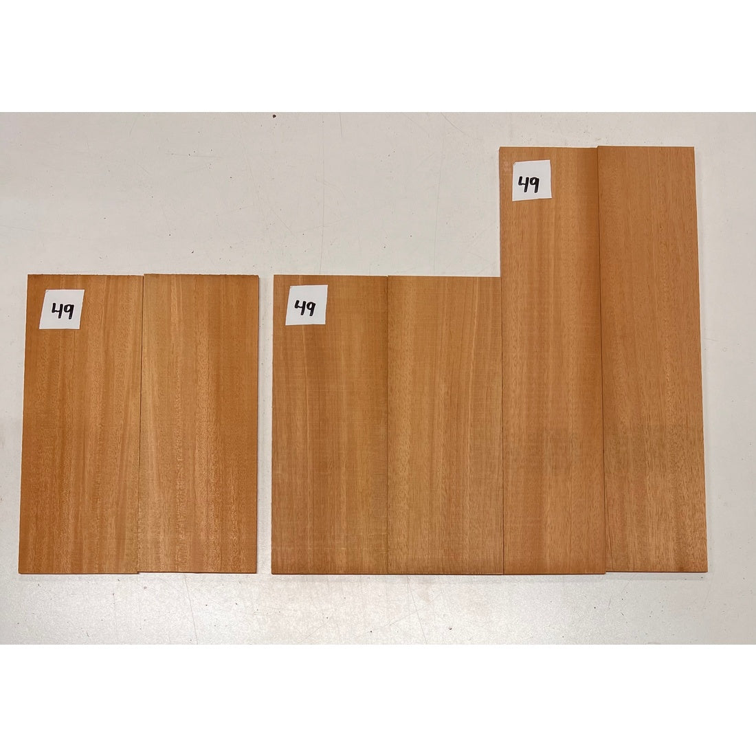 Fijian Mahogany Soprano Guitar Back & Side Set + Top Sets #49 - Exotic Wood Zone - Buy online Across USA 