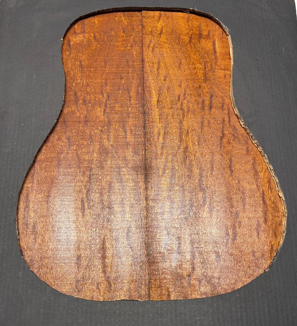 Juego de fondo y aros de guitarra de grado AAAA Dreadnought de palisandro de la India Oriental #61 