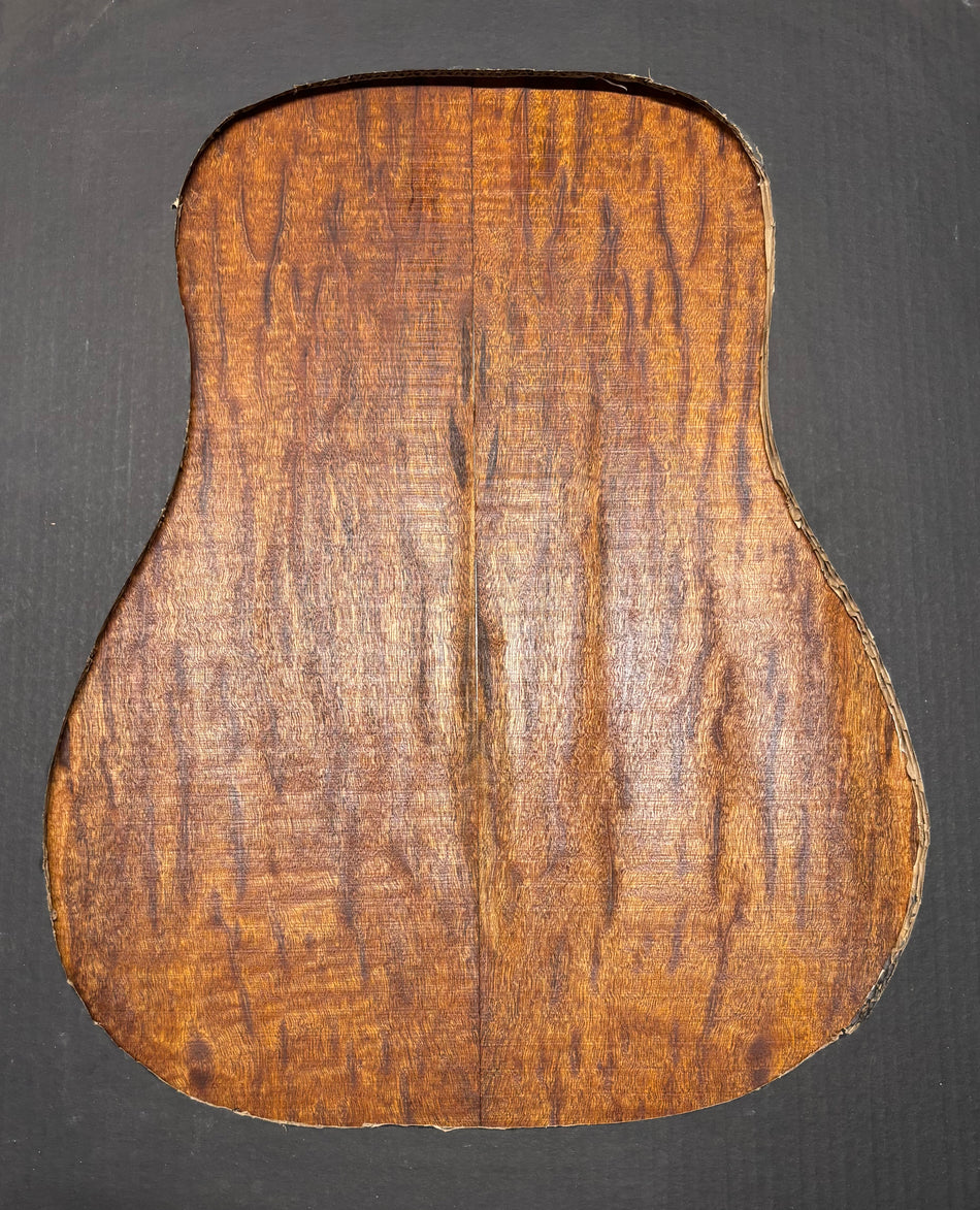 Juego de fondo y aros de guitarra de grado AAAA Dreadnought de palisandro de la India Oriental #61 