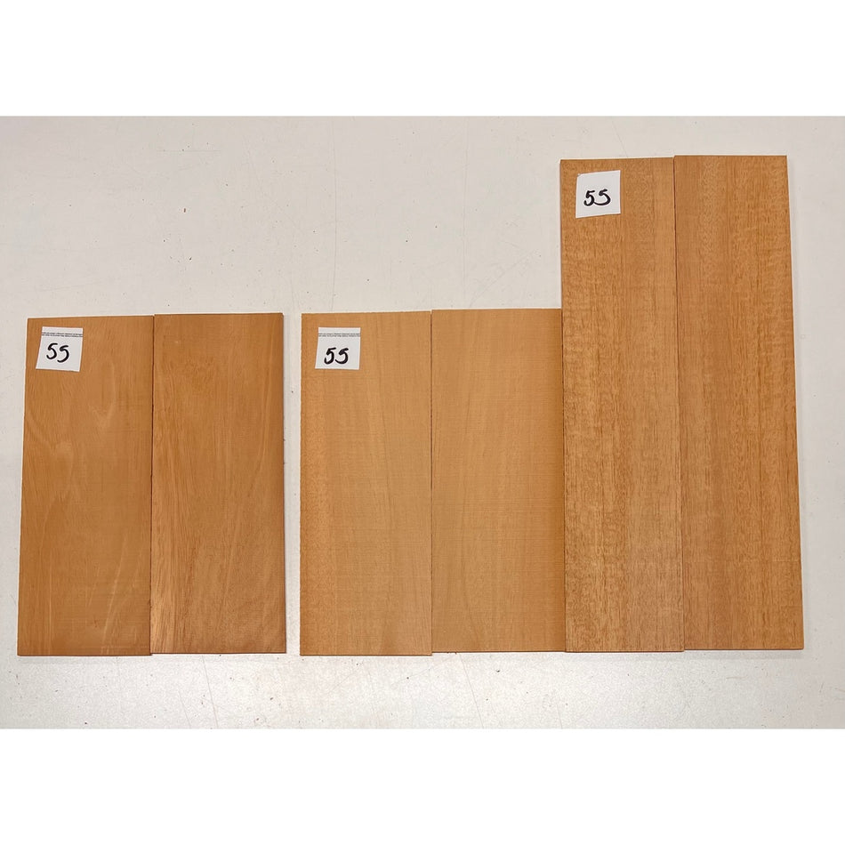 Fijian Mahogany Soprano Guitar Back & Side Set + Top Sets #55 - Exotic Wood Zone - Buy online Across USA 