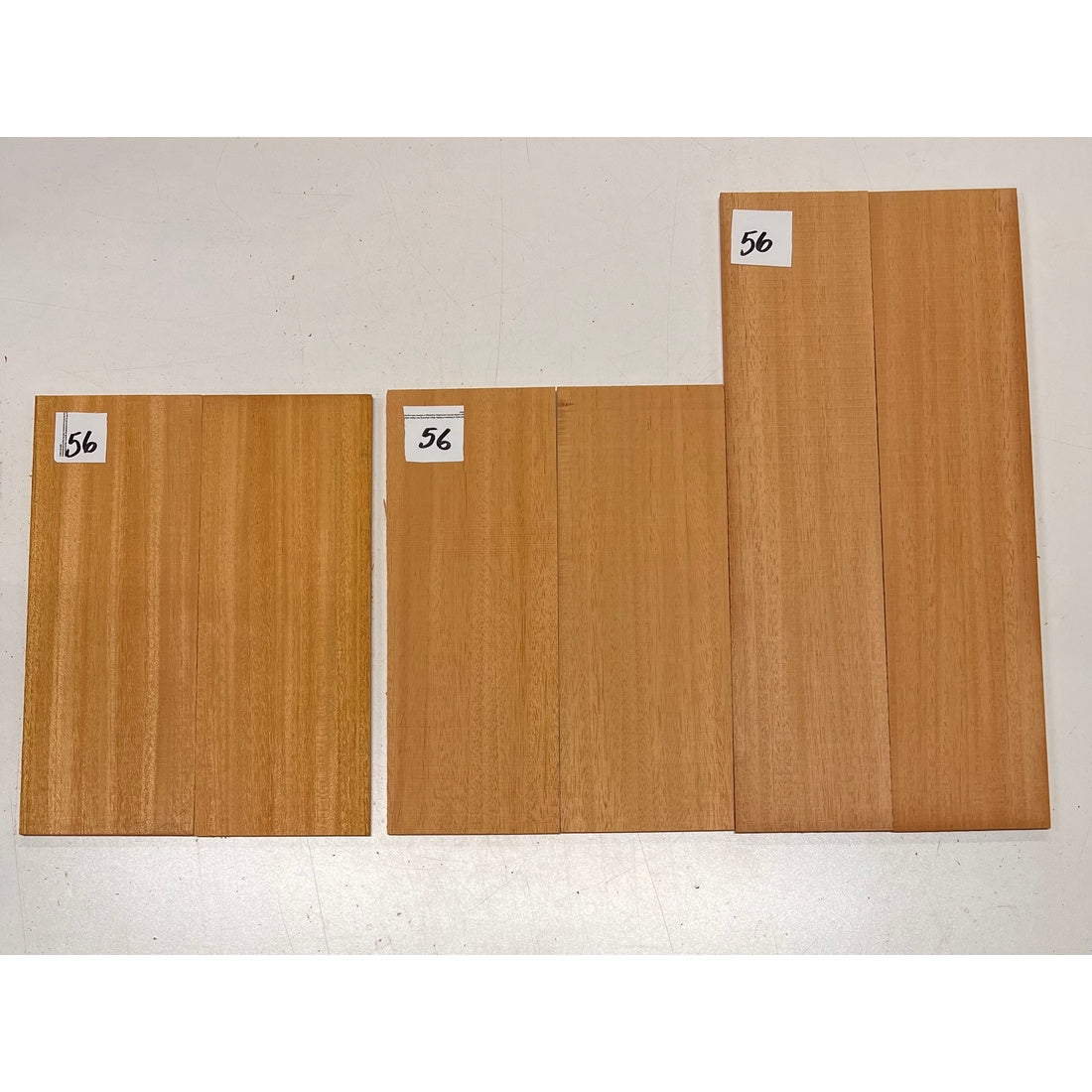 Fijian Mahogany Soprano Guitar Back & Side Set + Top Sets #56 - Exotic Wood Zone - Buy online Across USA 