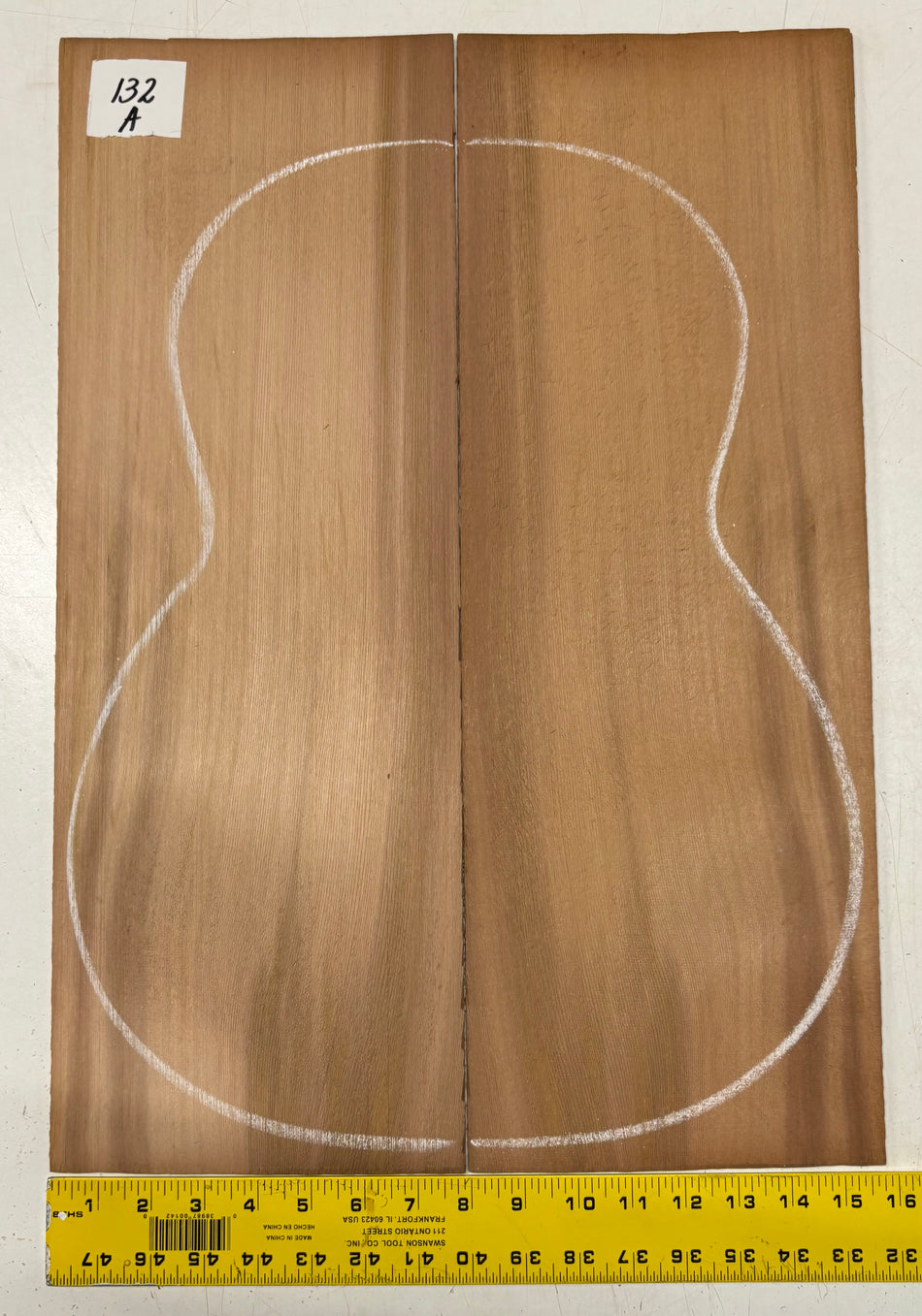 Spanish Cedar Classical Guitar Top- A Grade #132