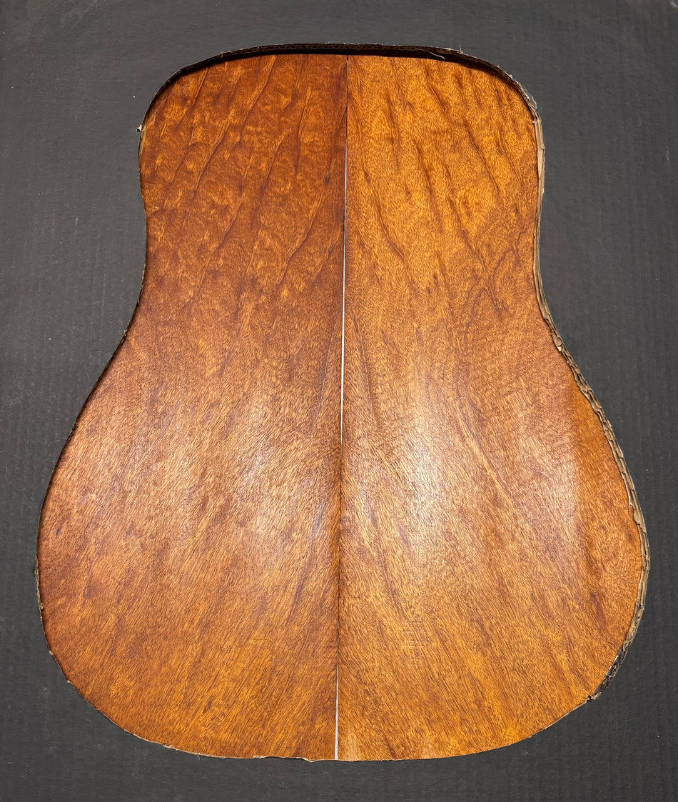 Juego de fondo y aros de guitarra de grado AAAA Dreadnought de palisandro de la India Oriental #61 