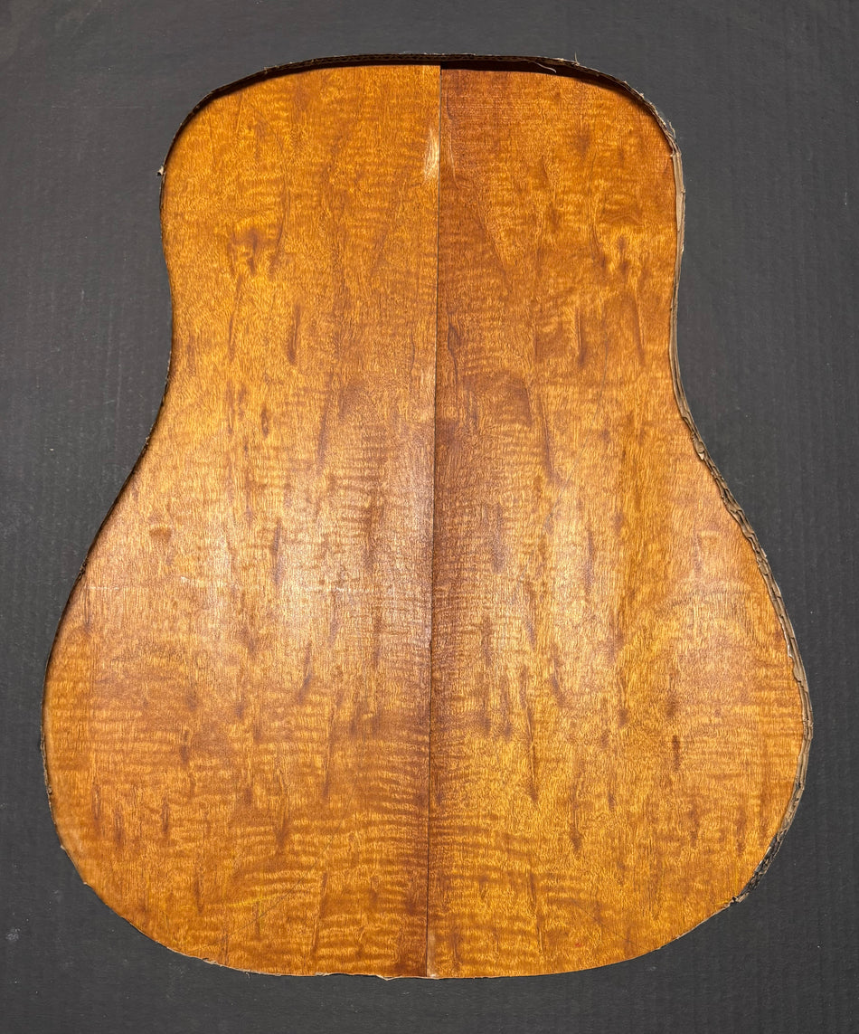 Juego de fondo y aros de guitarra de grado AAAA Dreadnought de palisandro de la India Oriental #61 