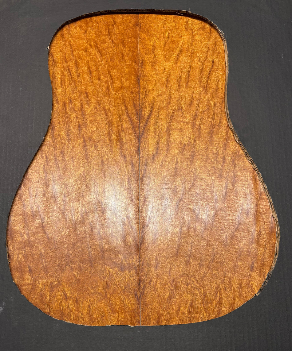 Juego de fondo y aros de guitarra de grado AAAA Dreadnought de palisandro de la India Oriental #61 