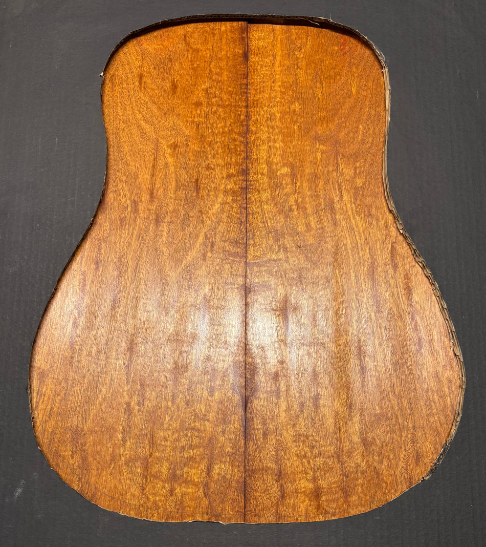 Juego de fondo y aros de guitarra de grado AAAA Dreadnought de palisandro de la India Oriental #61 