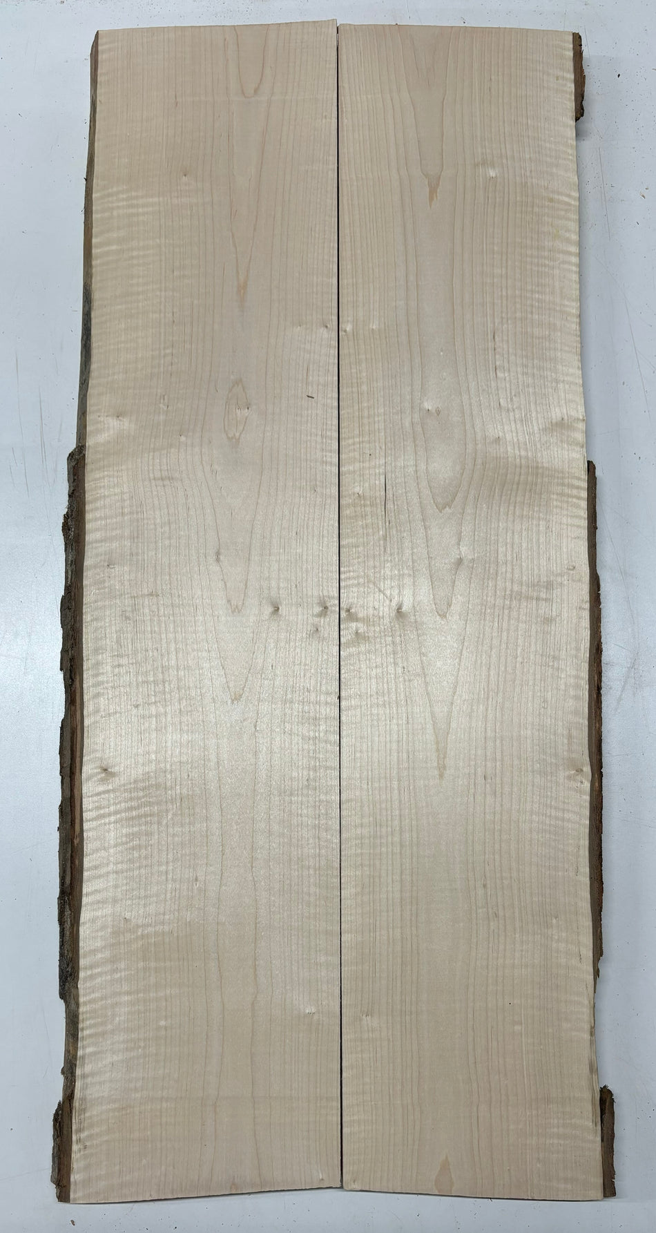 Hermosas y raras losas/galletas de borde vivo de madera negra africana - 24"x24-1/2"x3", #220