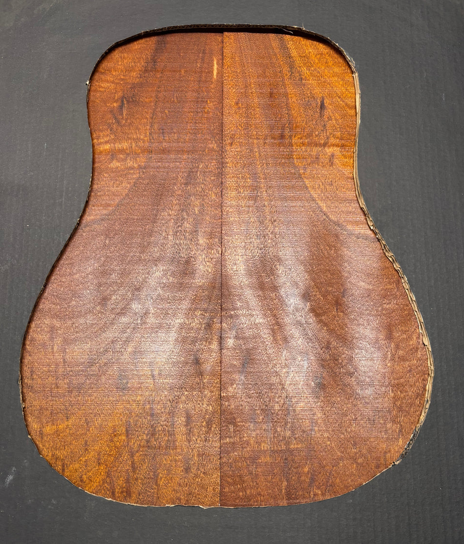 Juego de fondo y aros de guitarra de grado AAAA Dreadnought de palisandro de la India Oriental #61 