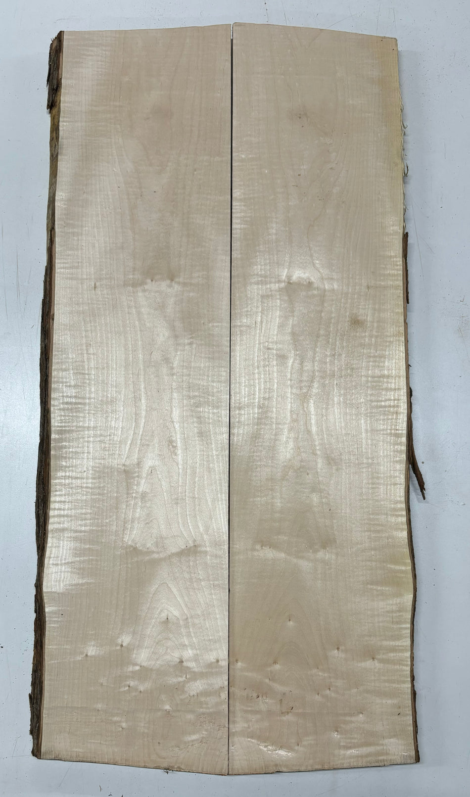 Hermosas y raras losas/galletas de borde vivo de madera negra africana - 24"x24-1/2"x3", #220