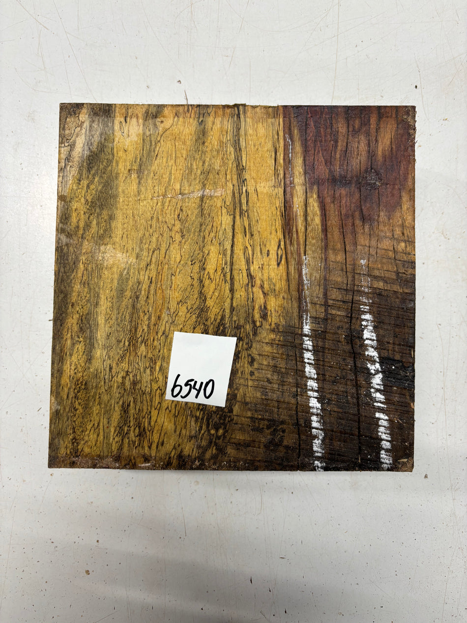 1 Piece, Black And White Ebony Turning Wood Blank 12"x2-7/8"x2-1/2"#6540