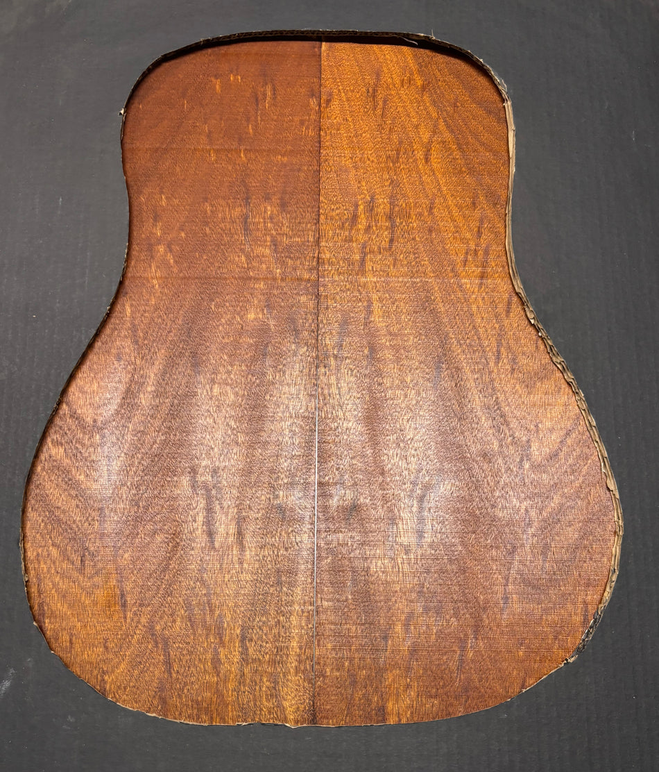 Juego de fondo y aros de guitarra de grado AAAA Dreadnought de palisandro de la India Oriental #61 