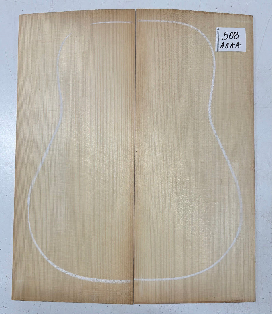 Tapa de guitarra clásica de abeto alemán #503