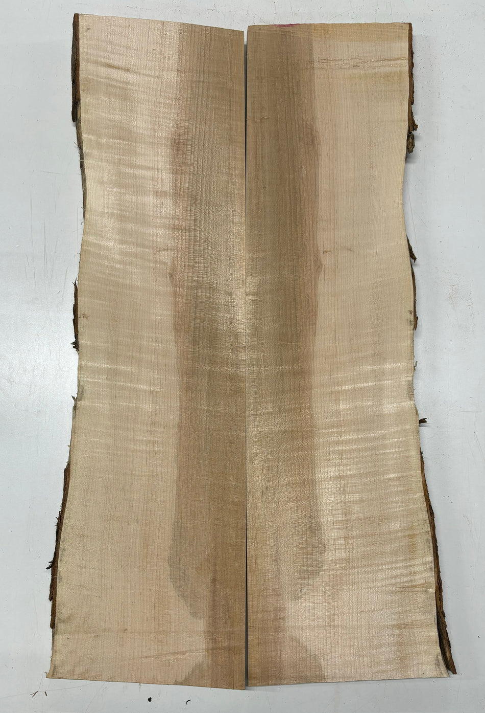 Hermosas y raras losas/galletas de borde vivo de madera negra africana - 24"x24-1/2"x3", #220