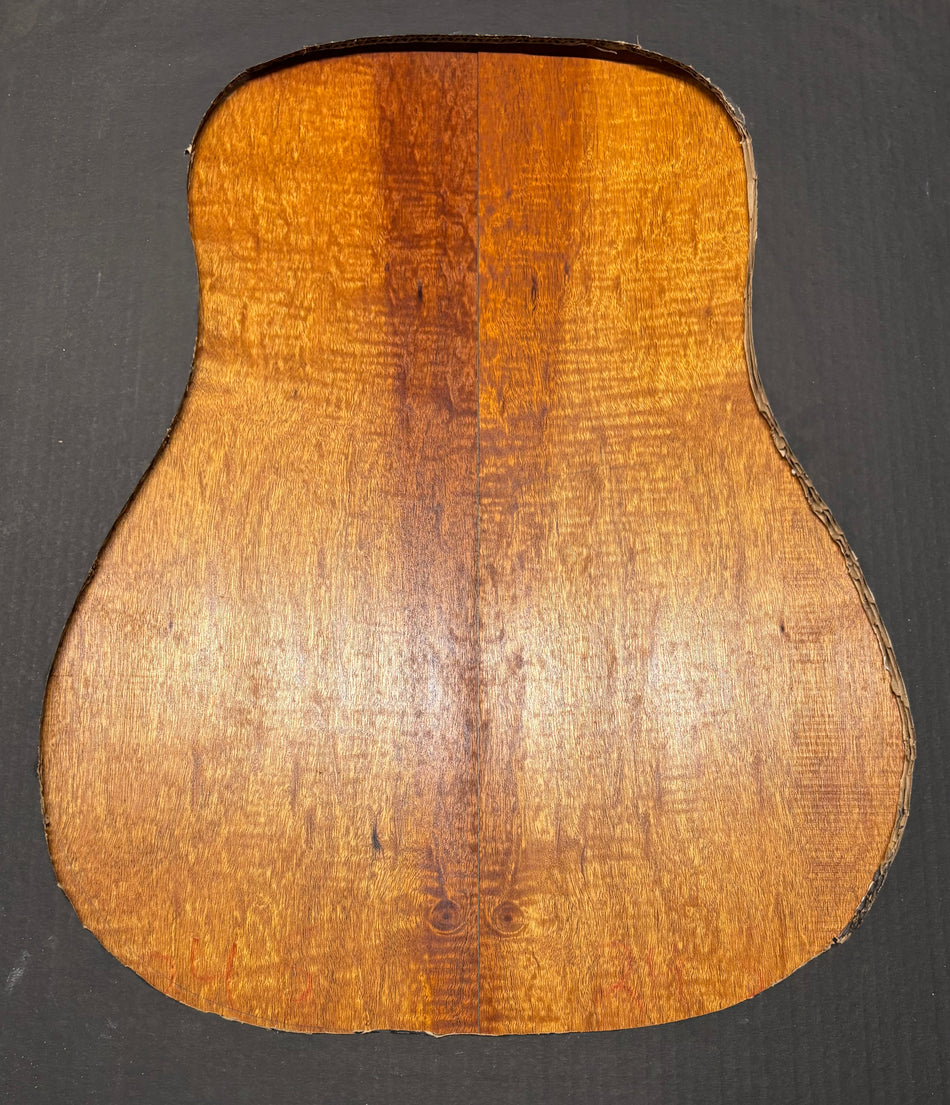 Juego de fondo y aros de guitarra de grado AAAA Dreadnought de palisandro de la India Oriental #61 