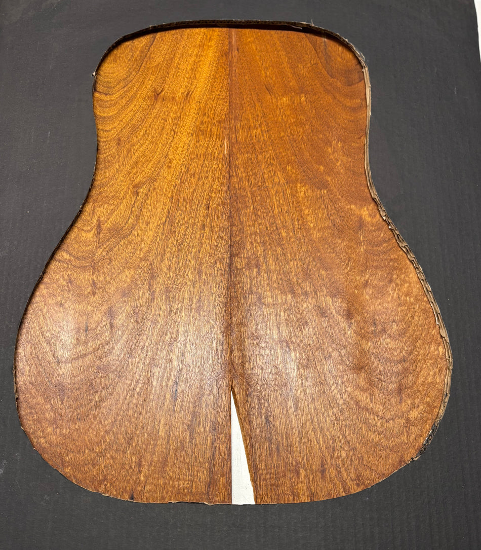 Juego de fondo y aros de guitarra de grado AAAA Dreadnought de palisandro de la India Oriental #61 